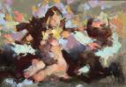 Kneeling Figure #36 by Lee Johnson